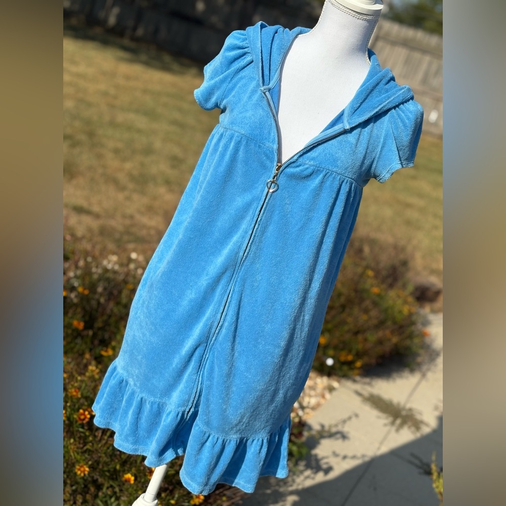 RARE VTG Juicy Couture Terrycloth Babydoll Swimsuit Cover Up in Size Medium